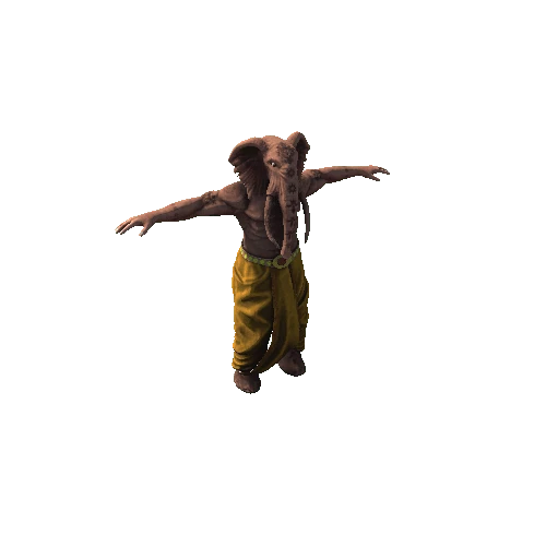 Human Ganesh God_Variation_1